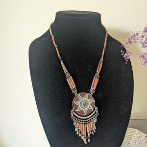 Bohemian Star Pendant Necklace
